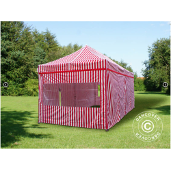 FleXtents PRO 3x6m inkl 6st sidovggar