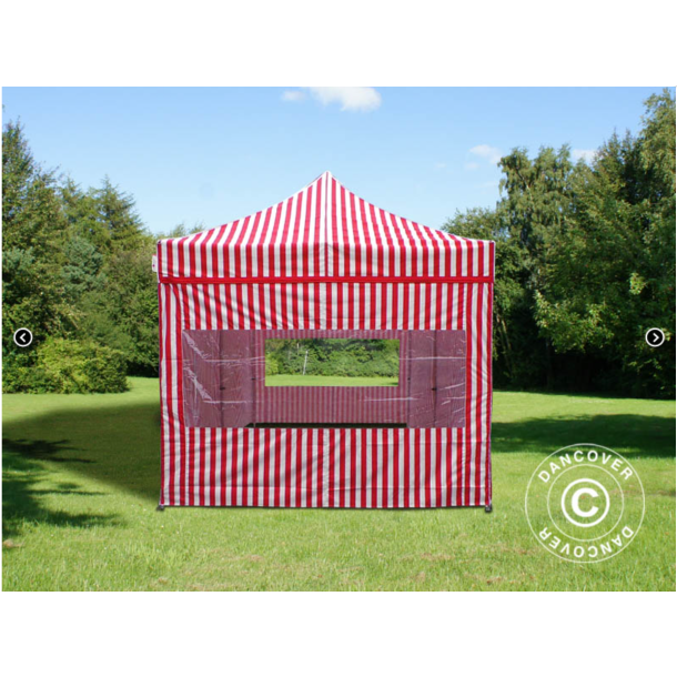 FleXtents PRO 3x6m inkl 6st sidovggar