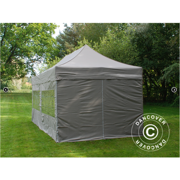 FleXtents PRO 3x6m inkl 6st sidovggar