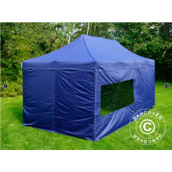 FleXtents PRO 3x6m inkl 6st sidovggar