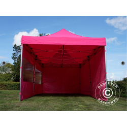 FleXtents PRO 3x6m inkl 6st sidovggar