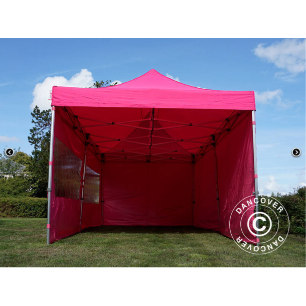 FleXtents PRO 3x6m inkl 6st sidovggar