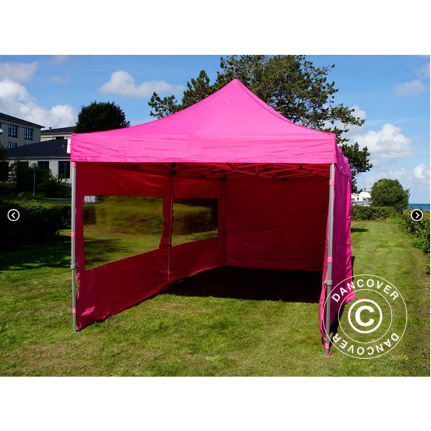 FleXtents PRO 3x6m inkl 6st sidovggar