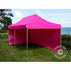 FleXtents PRO 3x6m inkl 6st sidovggar