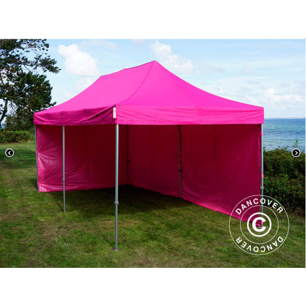 FleXtents PRO 3x6m inkl 6st sidovggar