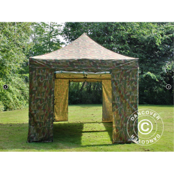 FleXtents PRO 3x6m inkl 6st sidovggar