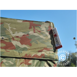 FleXtents PRO 3x6m inkl 6st sidovggar