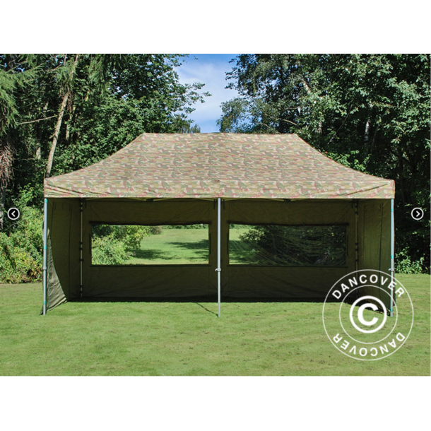 FleXtents PRO 3x6m inkl 6st sidovggar