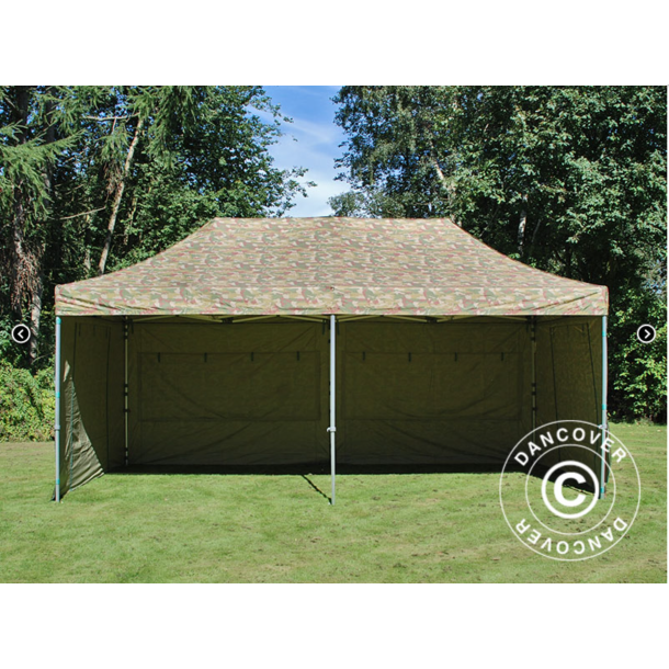 FleXtents PRO 3x6m inkl 6st sidovggar