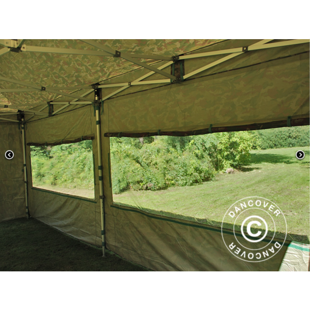 FleXtents PRO 3x6m inkl 6st sidovggar