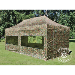 FleXtents PRO 3x6m inkl 6st sidovggar