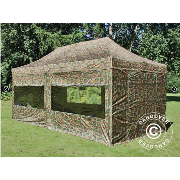 FleXtents PRO 3x6m inkl 6st sidovggar