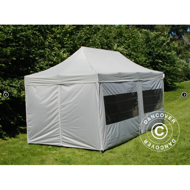 FleXtents PRO 3x6m inkl 6st sidovggar