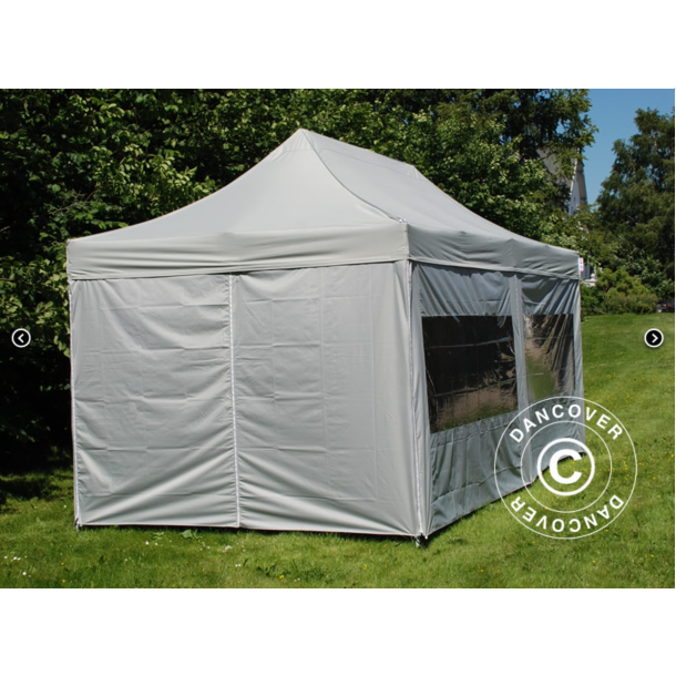 FleXtents PRO 3x6m inkl 6st sidovggar