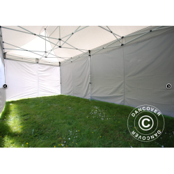 FleXtents PRO 3x6m inkl 6st sidovggar