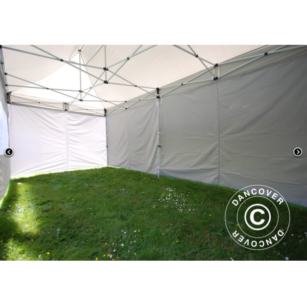 FleXtents PRO 3x6m inkl 6st sidovggar