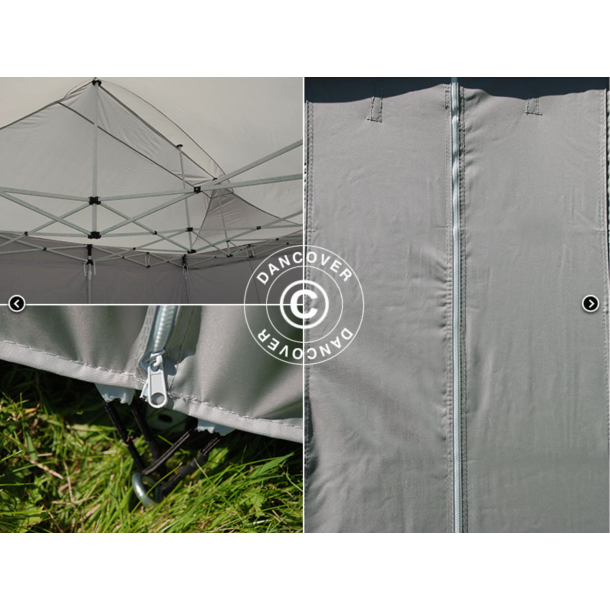 FleXtents PRO 3x6m inkl 6st sidovggar