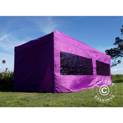 FleXtents PRO 3x6m inkl 6st sidovggar