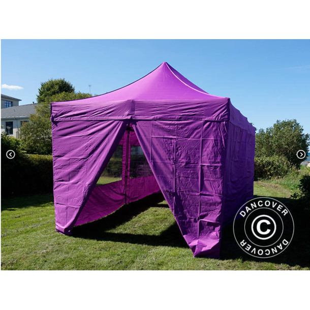 FleXtents PRO 3x6m inkl 6st sidovggar