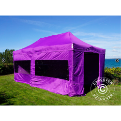 FleXtents PRO 3x6m inkl 6st sidovggar