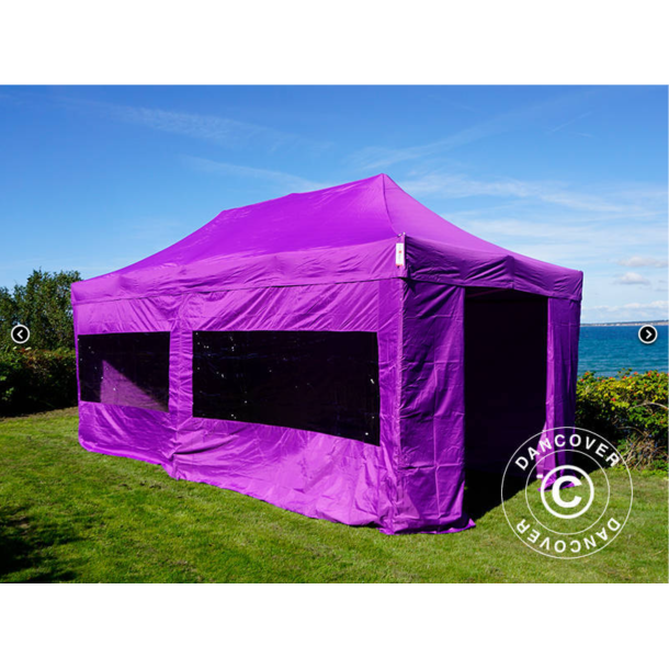 FleXtents PRO 3x6m inkl 6st sidovggar