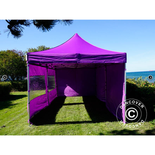 FleXtents PRO 3x6m inkl 6st sidovggar