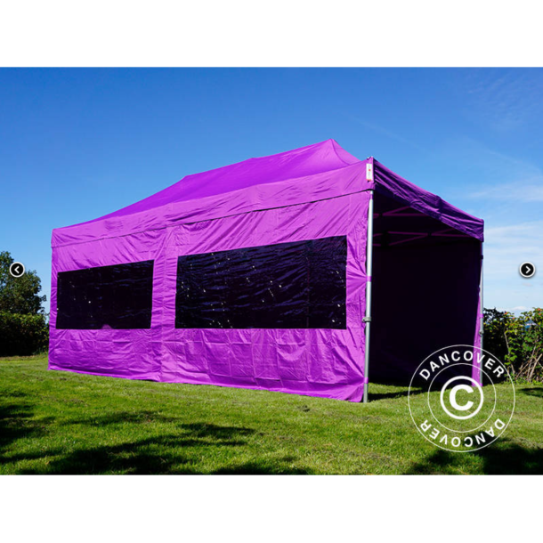 FleXtents PRO 3x6m inkl 6st sidovggar