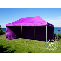 FleXtents PRO 3x6m inkl 6st sidovggar