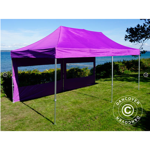 FleXtents PRO 3x6m inkl 6st sidovggar