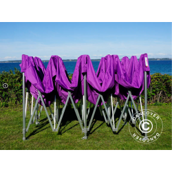 FleXtents PRO 3x6m inkl 6st sidovggar