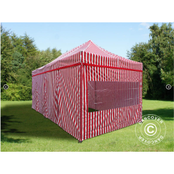 FleXtents PRO 3x6m inkl 6st sidovggar