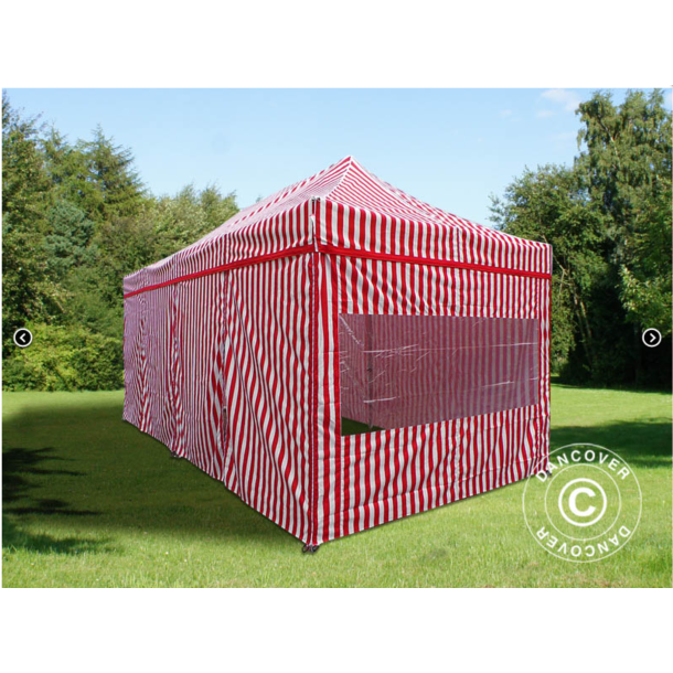 FleXtents PRO 3x6m inkl 6st sidovggar