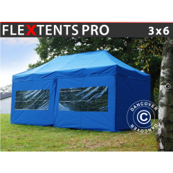 FleXtents PRO 3x6m inkl 6st sidovggar