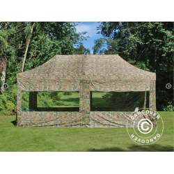 FleXtents PRO 3x6m inkl 6st sidovggar