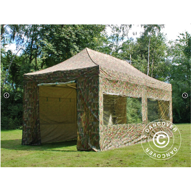 FleXtents PRO 3x6m inkl 6st sidovggar