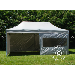 FleXtents PRO 3x6m inkl 6st sidovggar