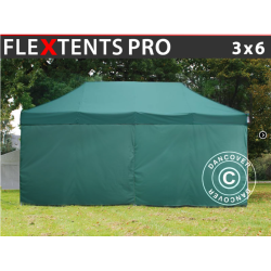FleXtents PRO 3x6m inkl 6st sidovggar