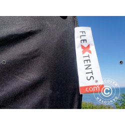 FleXtents PRO 3x6m inkl 6st sidovggar