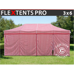 FleXtents PRO 3x6m inkl 6st sidovggar