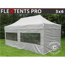 FleXtents PRO 3x6m inkl 6st sidovggar
