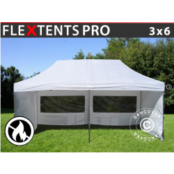 FleXtents PRO 3x6m "Flamsker" inkl. 6st sidor