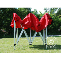 Flextents PRO 3x6m inkl. 6st dekorativa hrngardiner