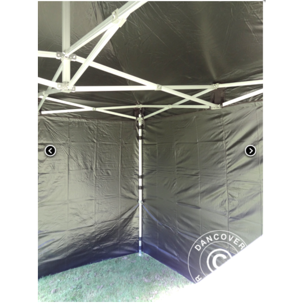 Flextents PRO 3x6m inkl. 6st dekorativa hrngardiner