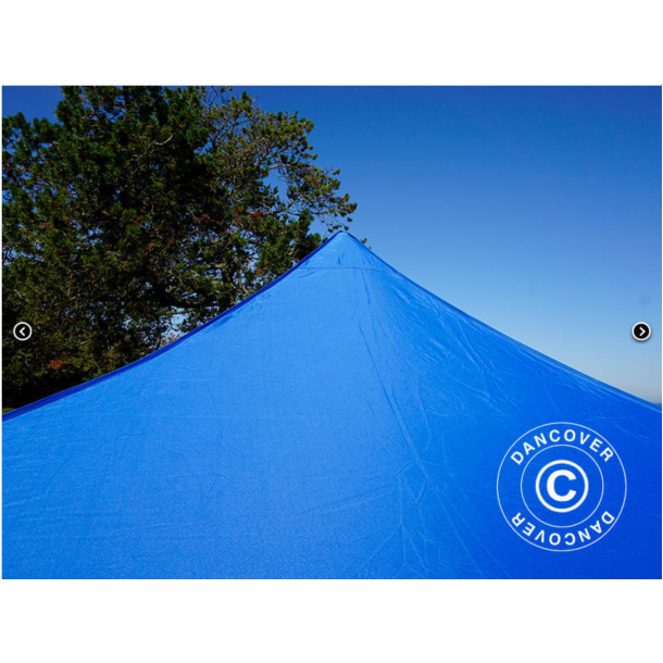 Flextents PRO 3x6m inkl. 6st dekorativa hrngardiner