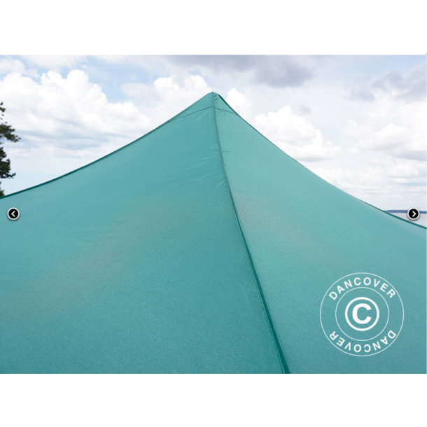 Flextents PRO 3x6m inkl. 6st dekorativa hrngardiner