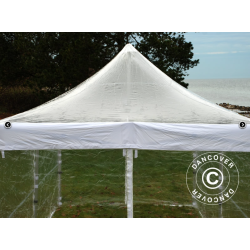 FleXtents PRO 3x6m PVC inkl 6st sidor, Transparent