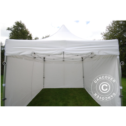 FleXtents PRO 4x4m "Peak Pagoda" inkl 4st sidor, Vit