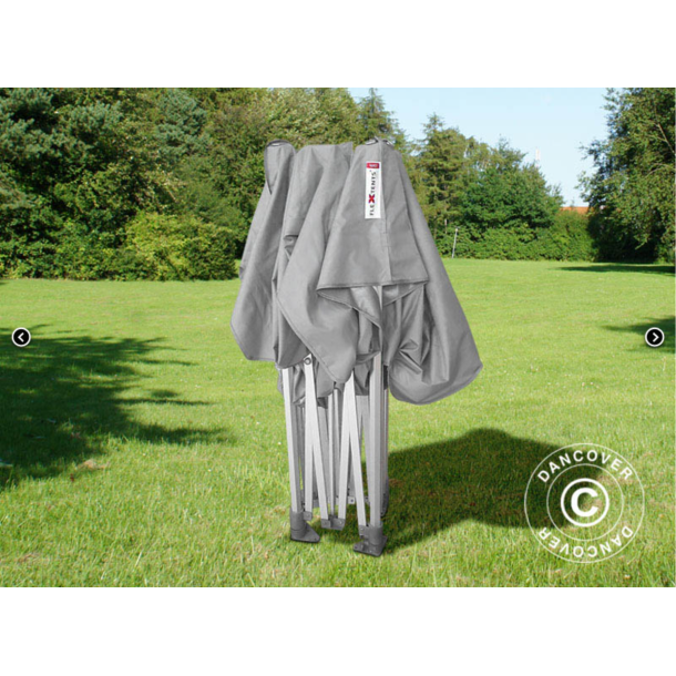 FleXtents PRO 4x4m "Peaked" inkl 4st sidor, Latte