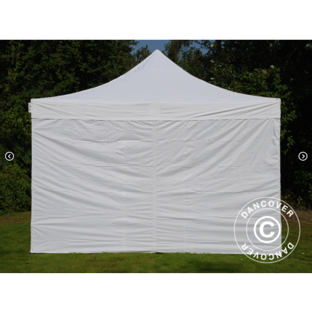 FleXtents PRO 4x4m "Vintage" inkl 4st sidor, Vit
