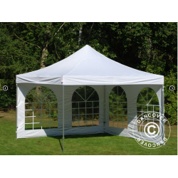 FleXtents PRO 4x4m "Vintage" inkl 4st sidor, Vit